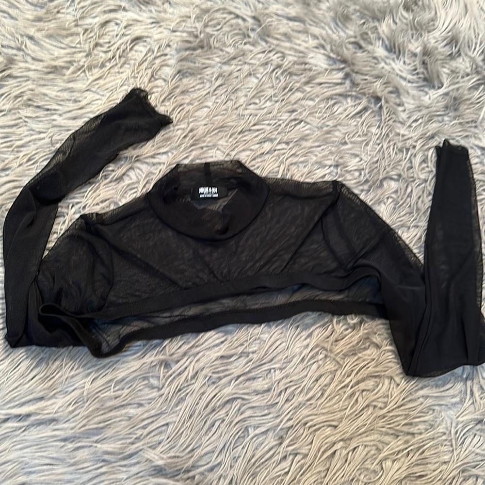Mesh Dress Topper